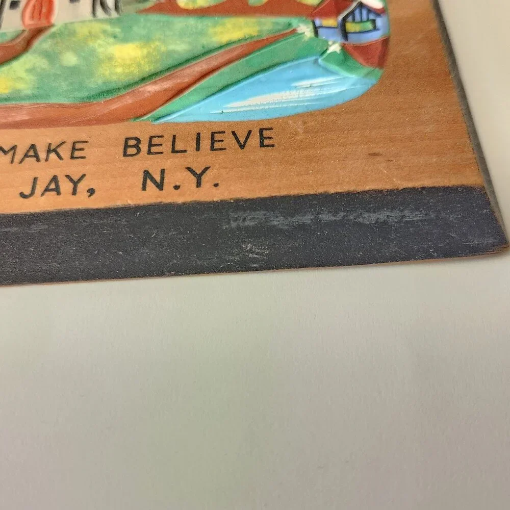 Vintage Child's Wall Decor Land of Make Believe Castle